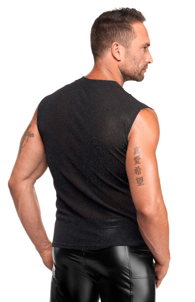 Чоловіча футболка Noir Handmade H083 Onyx skin tank - фото 11