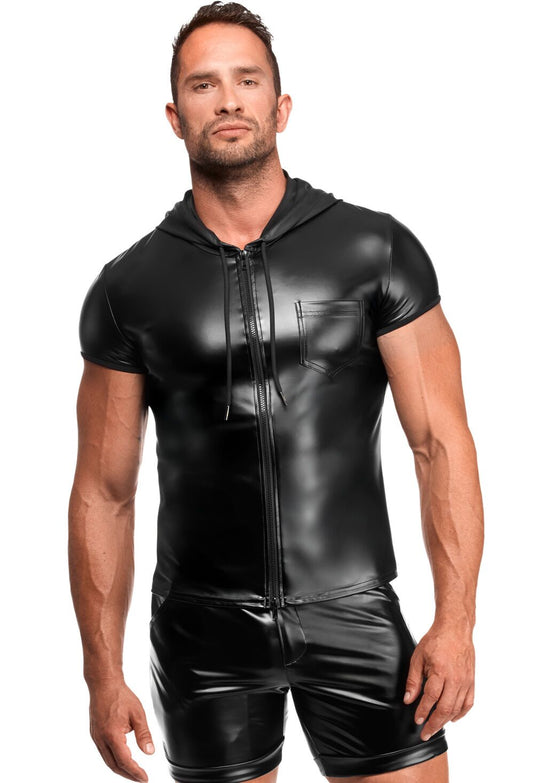 Мужская футболка с капюшоном Noir Handmade H085 Vexen hooded T-shirt S