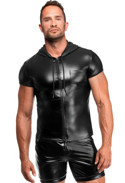 Мужская футболка с капюшоном Noir Handmade H085 Vexen hooded T-shirt S - фото 41