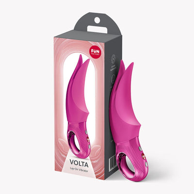 Вибратор для клитора Fun Factory VOLTA Aquamarine, гибкий двойной кончик - фото 26