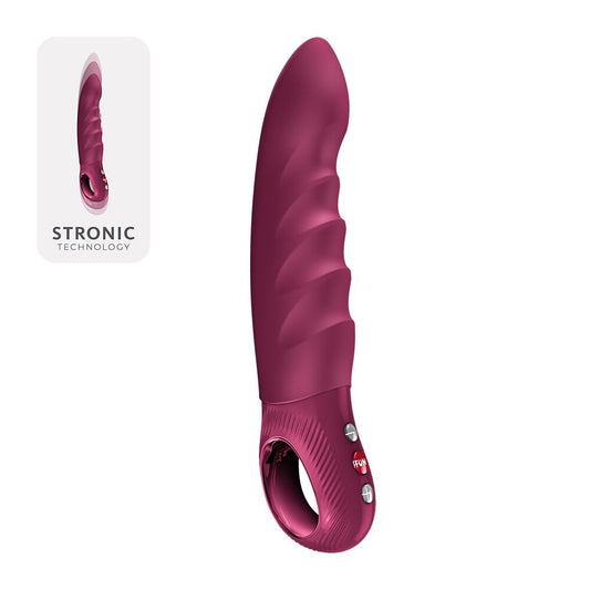 Пульсатор Fun Factory Stronic Deep, Wine Red, 8 режимов работы, перезаряжаемый