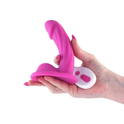 Дилдо с вибрацией NS Novelties Colours - Curve - Vibrating Dildo  - фото 6