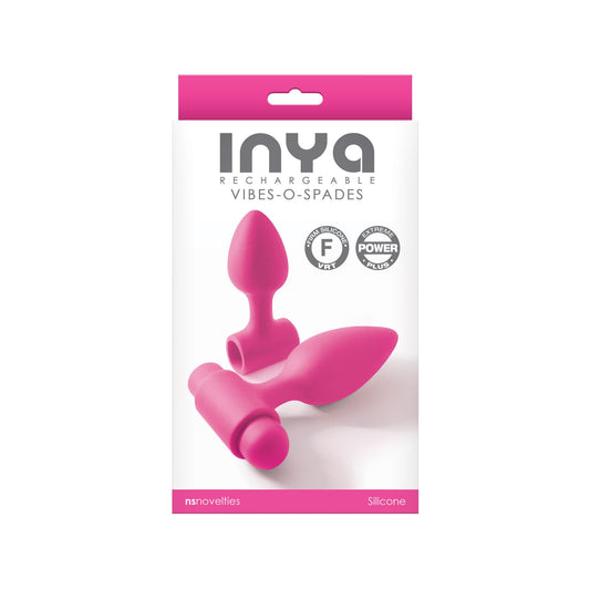 Анальная пробка с вибрацией NS Novelties INYA - Vibe-O-Spades_