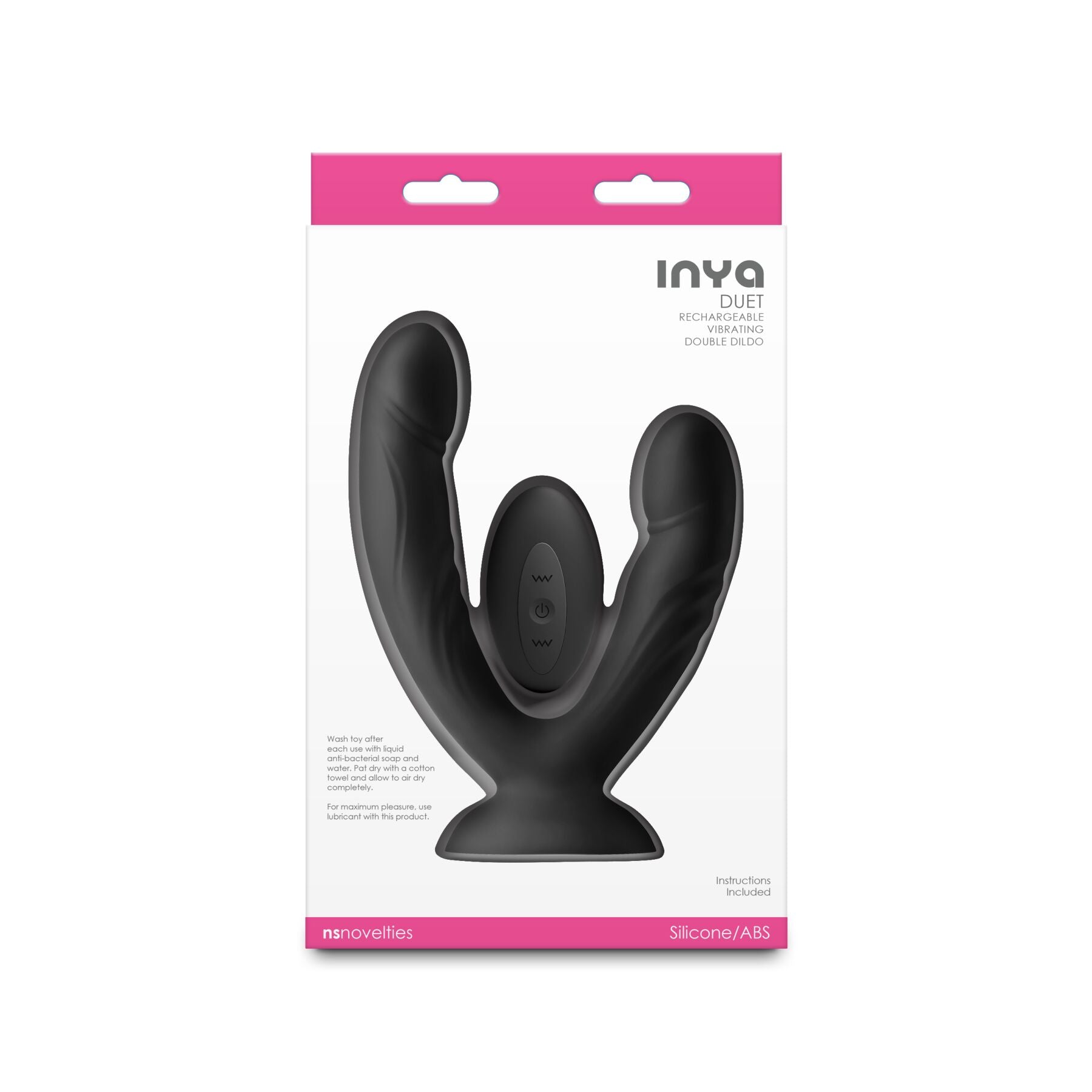 Двойной дилдо с вибрацией NS Novelties INYA - Duet  - превью 4