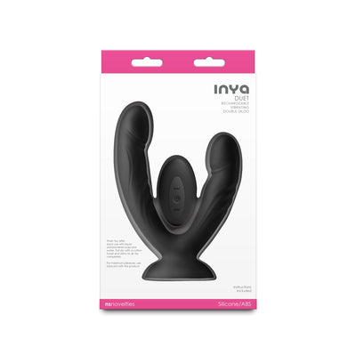 Двойной дилдо с вибрацией NS Novelties INYA - Duet  - фото 4
