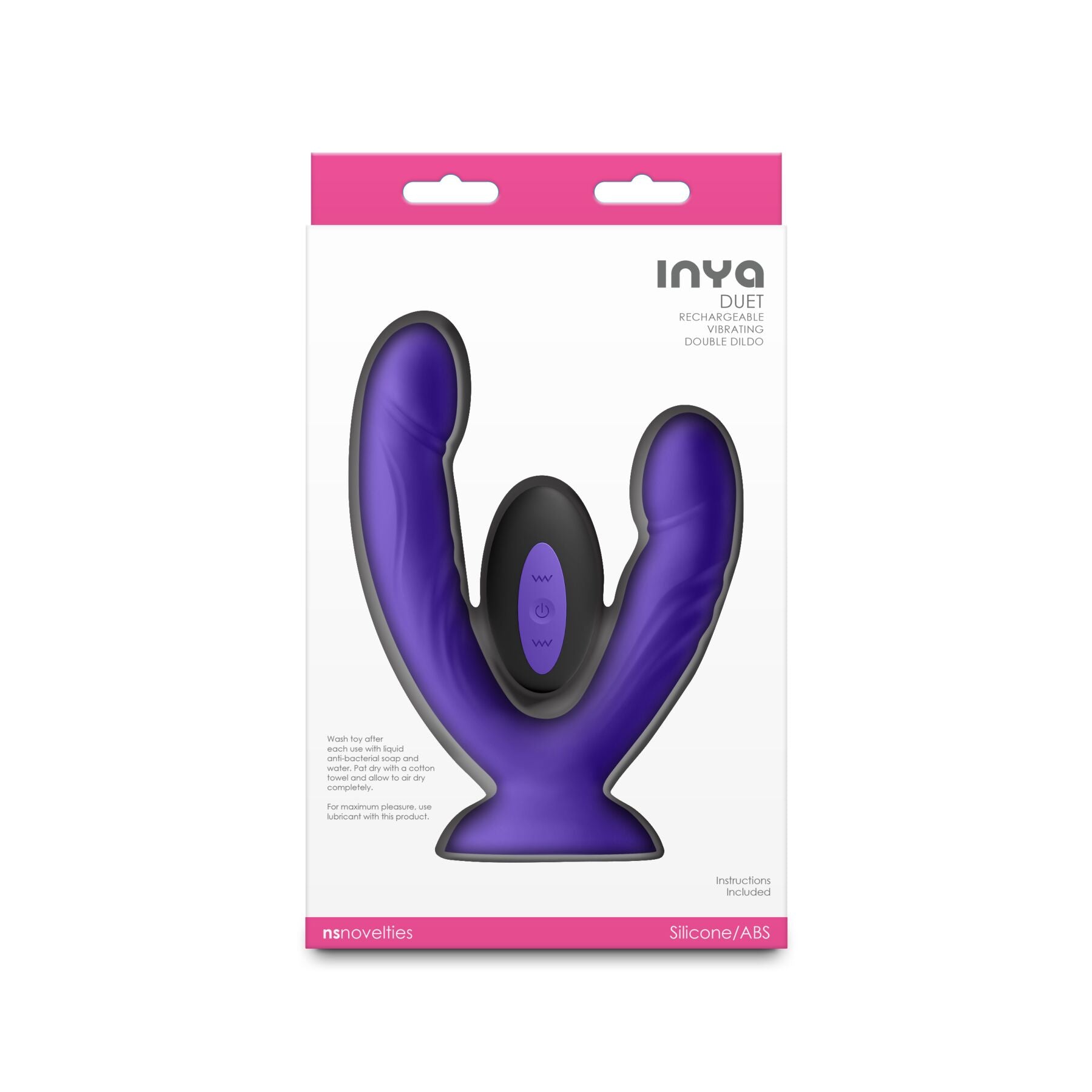 Двойной дилдо с вибрацией NS Novelties INYA - Duet  - превью 8