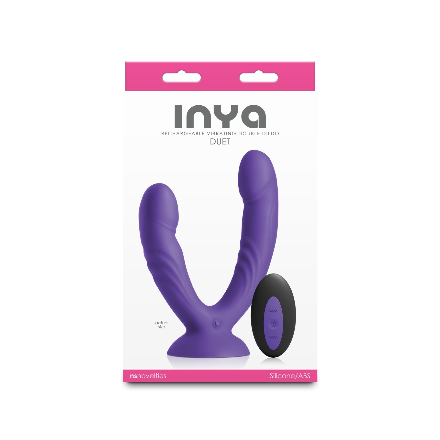 Двойной дилдо с вибрацией NS Novelties INYA - Duet  - превью 7