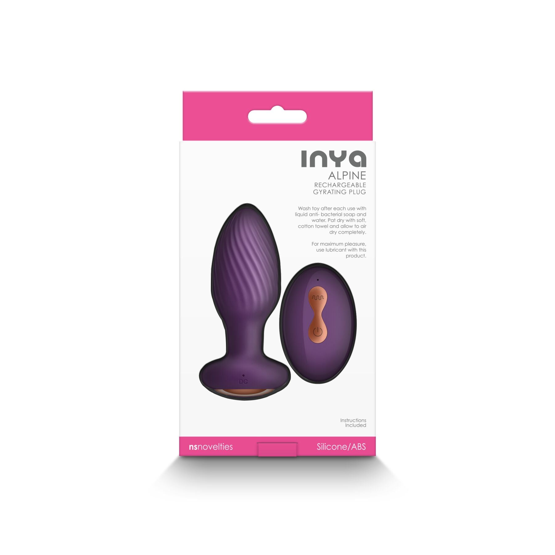 Анальная пробка с вибрацией NS Novelties INYA - Alpine - превью 4