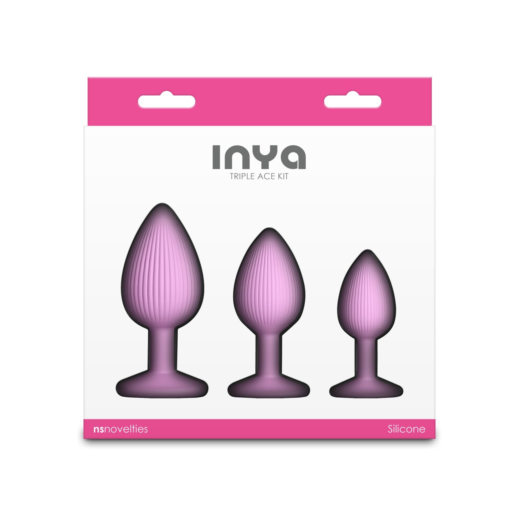 Набор анальных пробок NS Novelties INYA - Triple Ace Kit  - превью 4