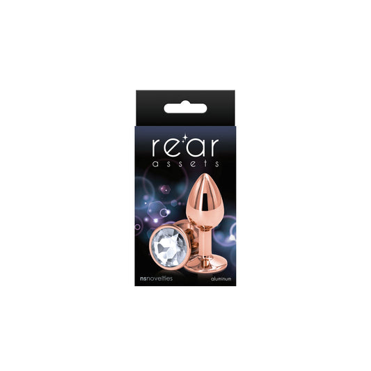 Анальная пробка NS Novelties Rear Assets - Rose Gold_