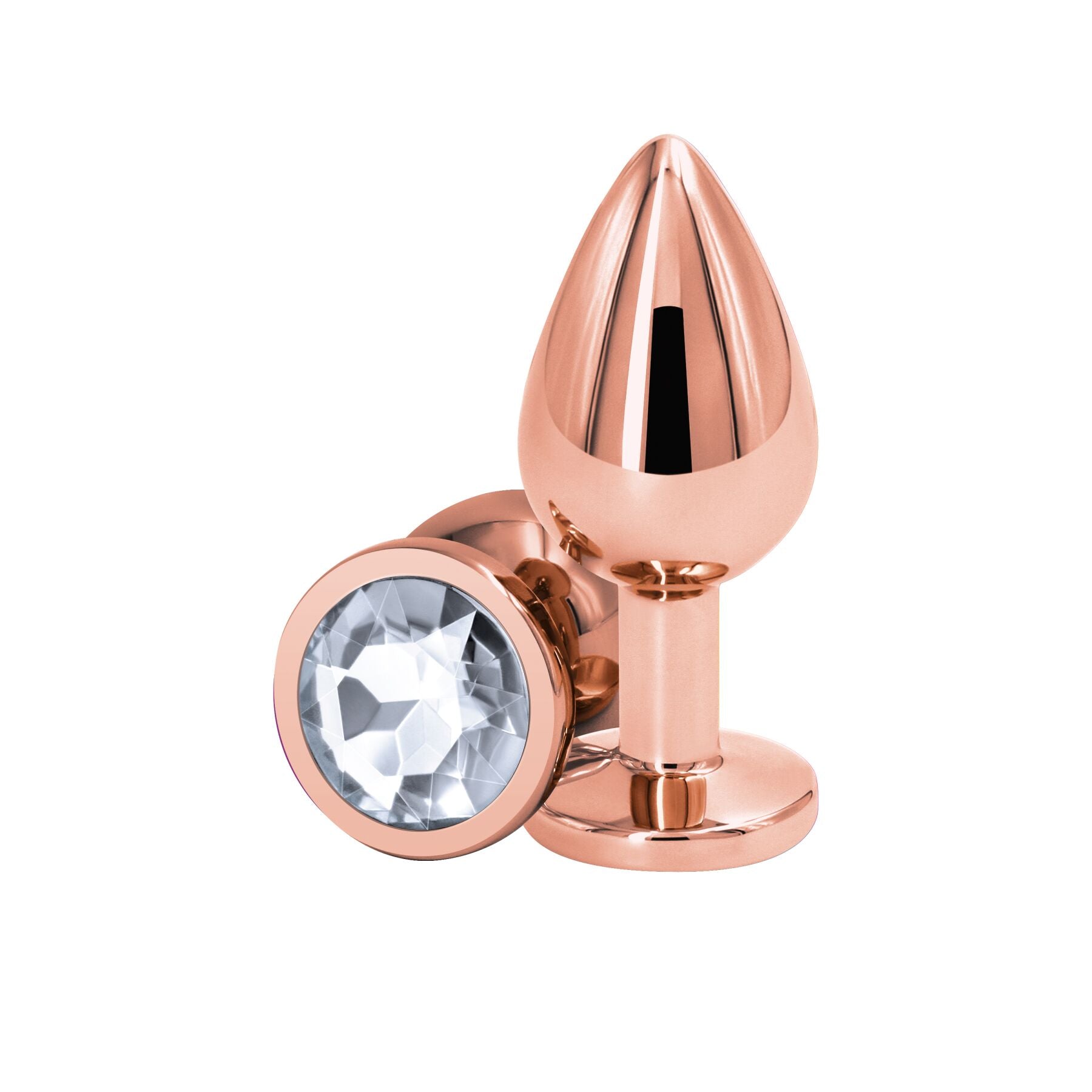 Анальная пробка NS Novelties Rear Assets - Rose Gold - превью 5