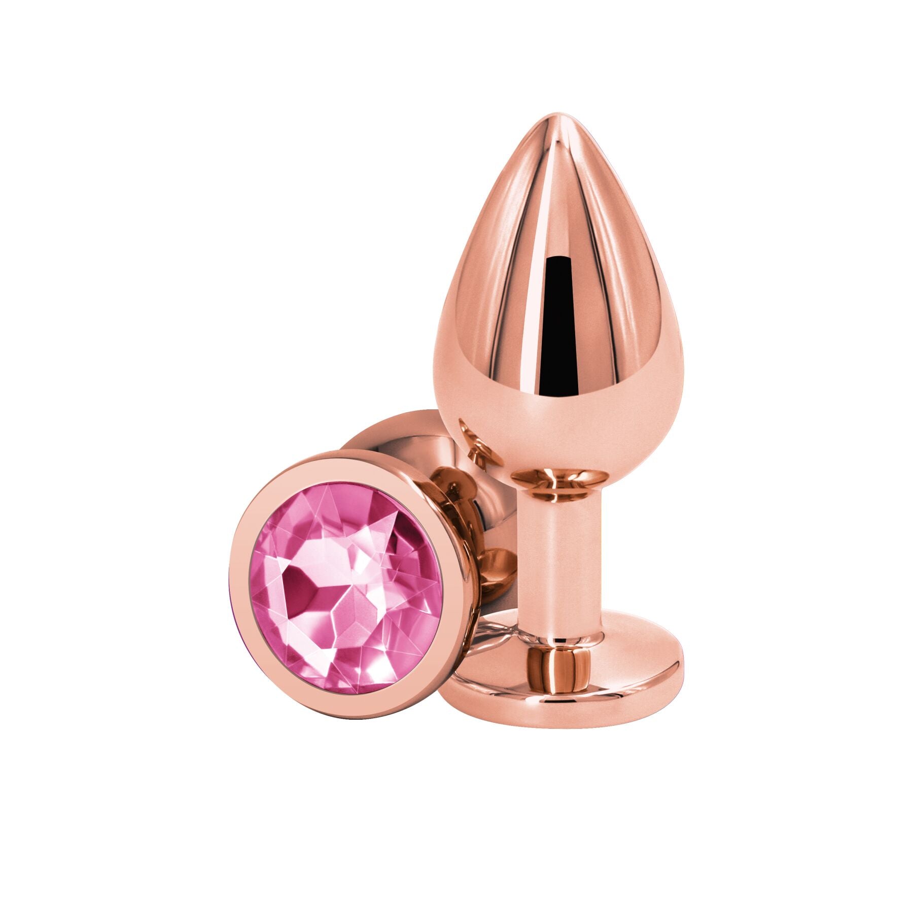 Анальная пробка NS Novelties Rear Assets - Rose Gold - превью 7