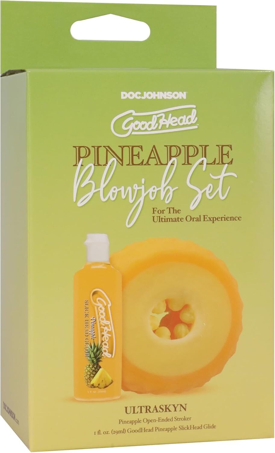 Набор для минета Doc Johnson GoodHead Pineapple Blowjob Set - превью 5