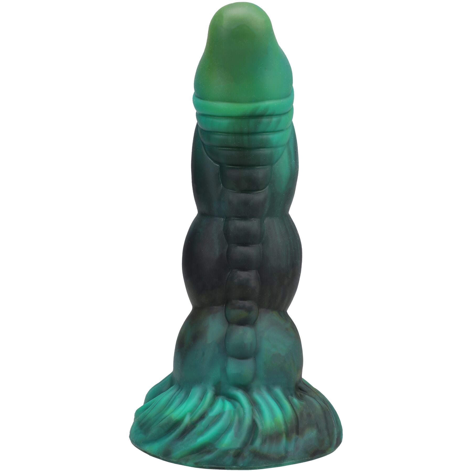 Фэнтезийный фаллоимитатор Doc Johnson Vac-U-Lock x Fantasy Fuckers Green Serpent - превью 4