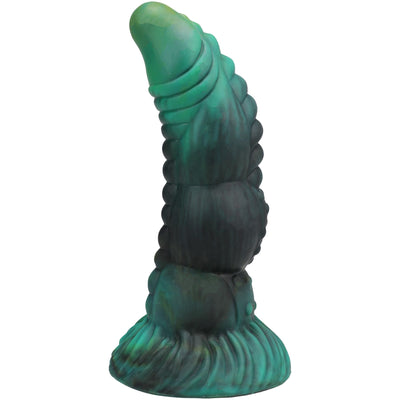 Фэнтезийный фаллоимитатор Doc Johnson Vac-U-Lock x Fantasy Fuckers Green Serpent - фото 1