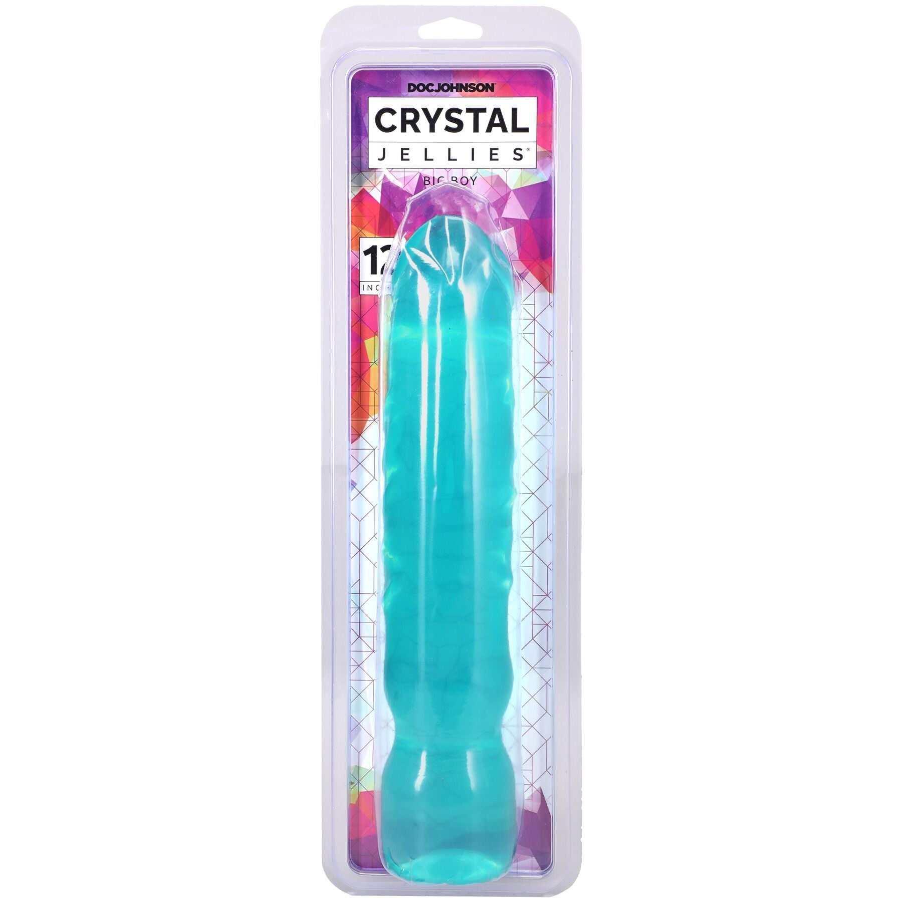 Фаллоимитатор Doc Johnson Crystal Jellies - Big Boy - превью 2