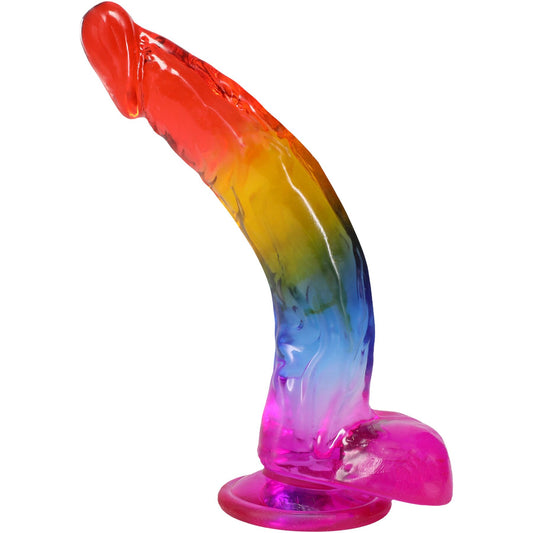 Фалоімітатор Doc Johnson Crystal Jellies Dildo_