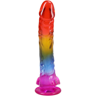 Фаллоимитатор Doc Johnson Crystal Jellies Dildo - фото 4