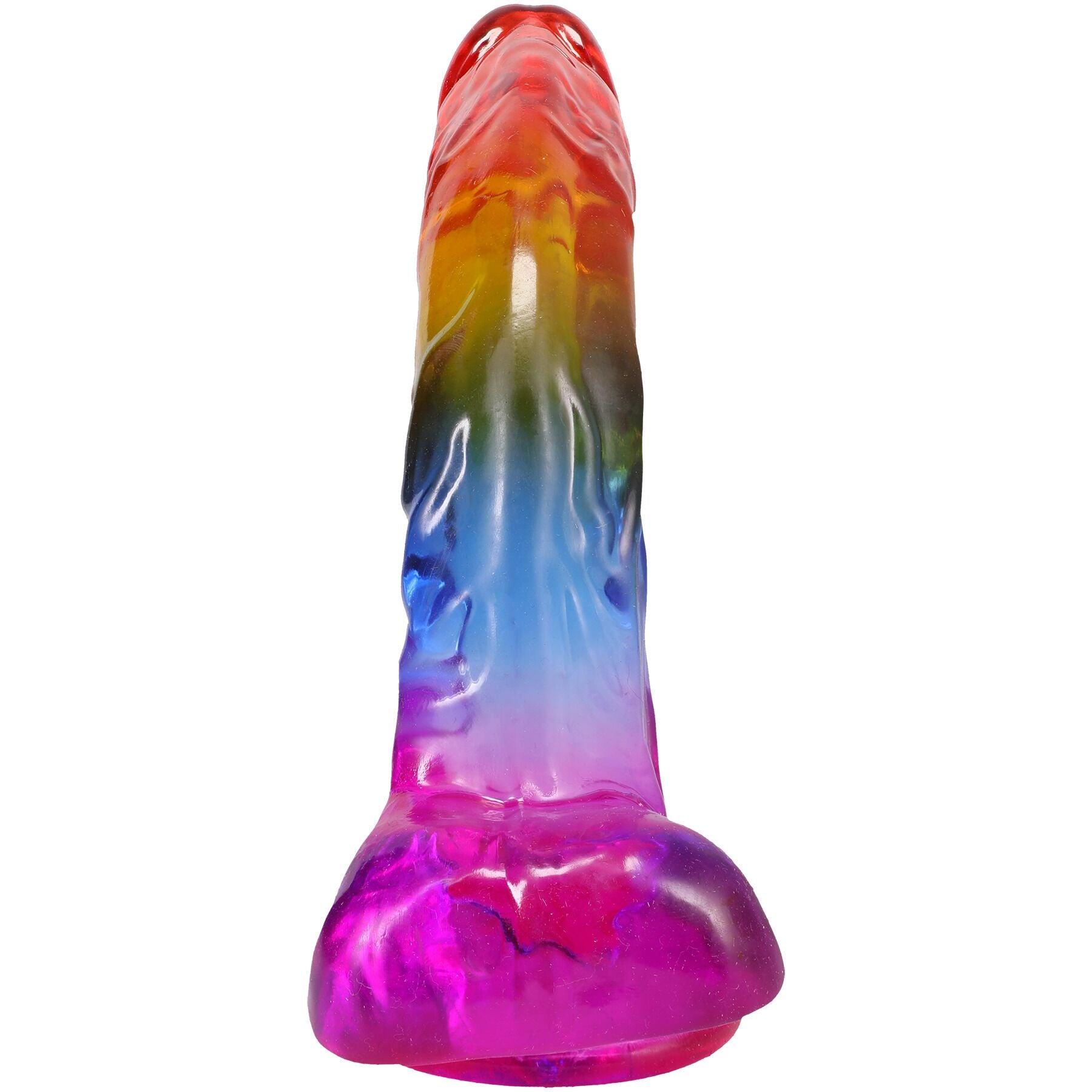 Фаллоимитатор Doc Johnson Crystal Jellies Dildo - превью 3