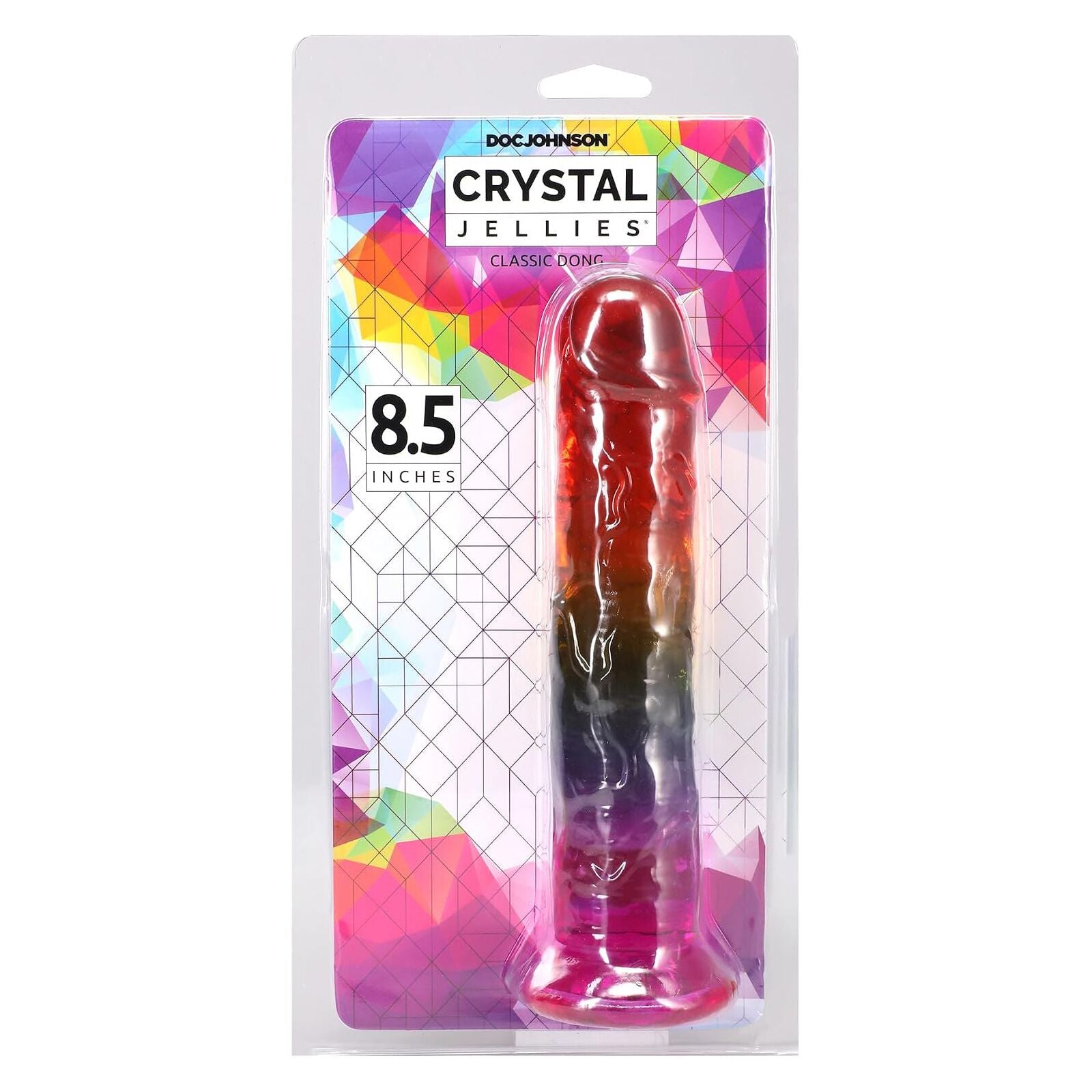 Дилдо Doc Johnson Crystal Jellies Сlassic Dong - превʼю 5