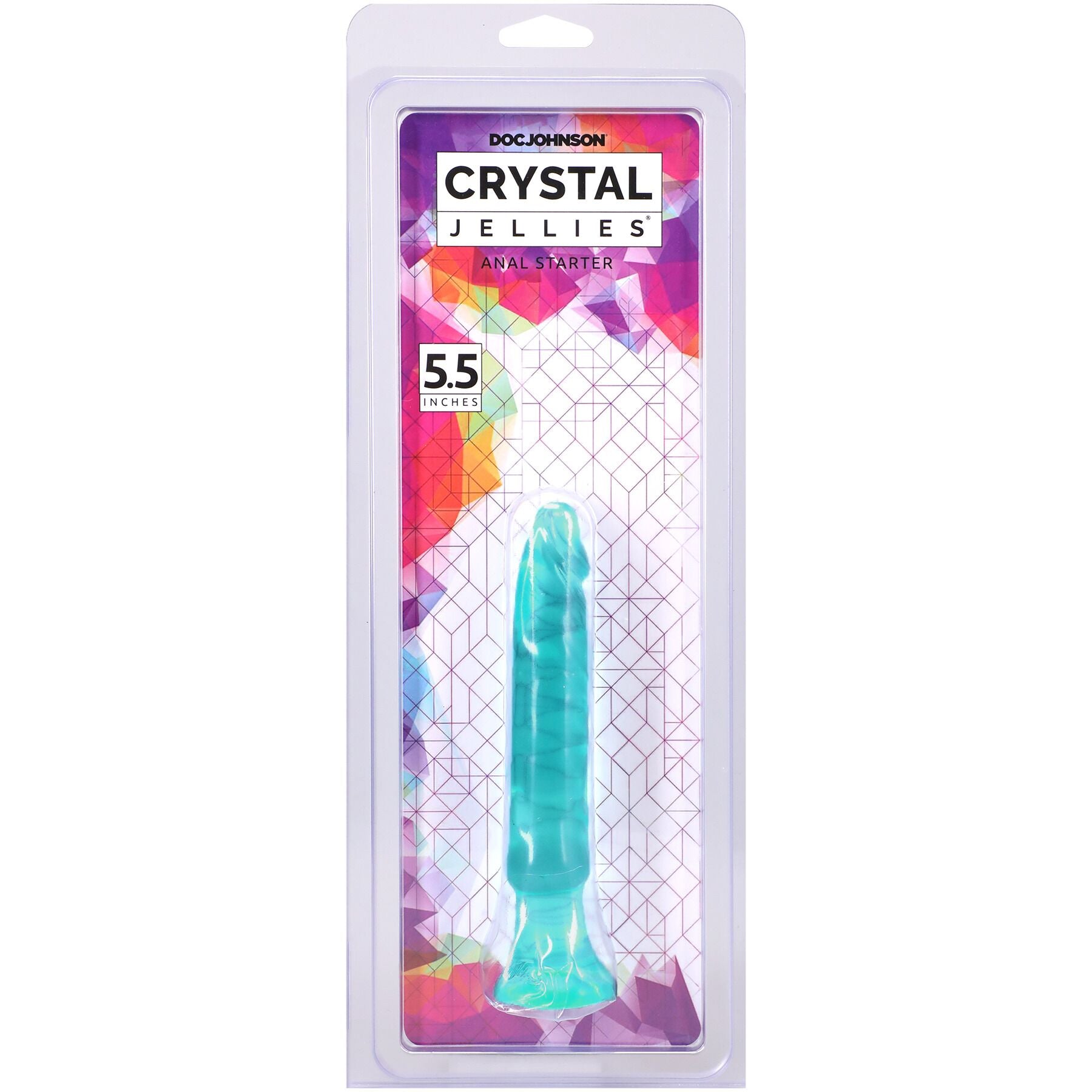 Дилдо Doc Johnson Crystal Jellies - Anal Starter  - превью 2