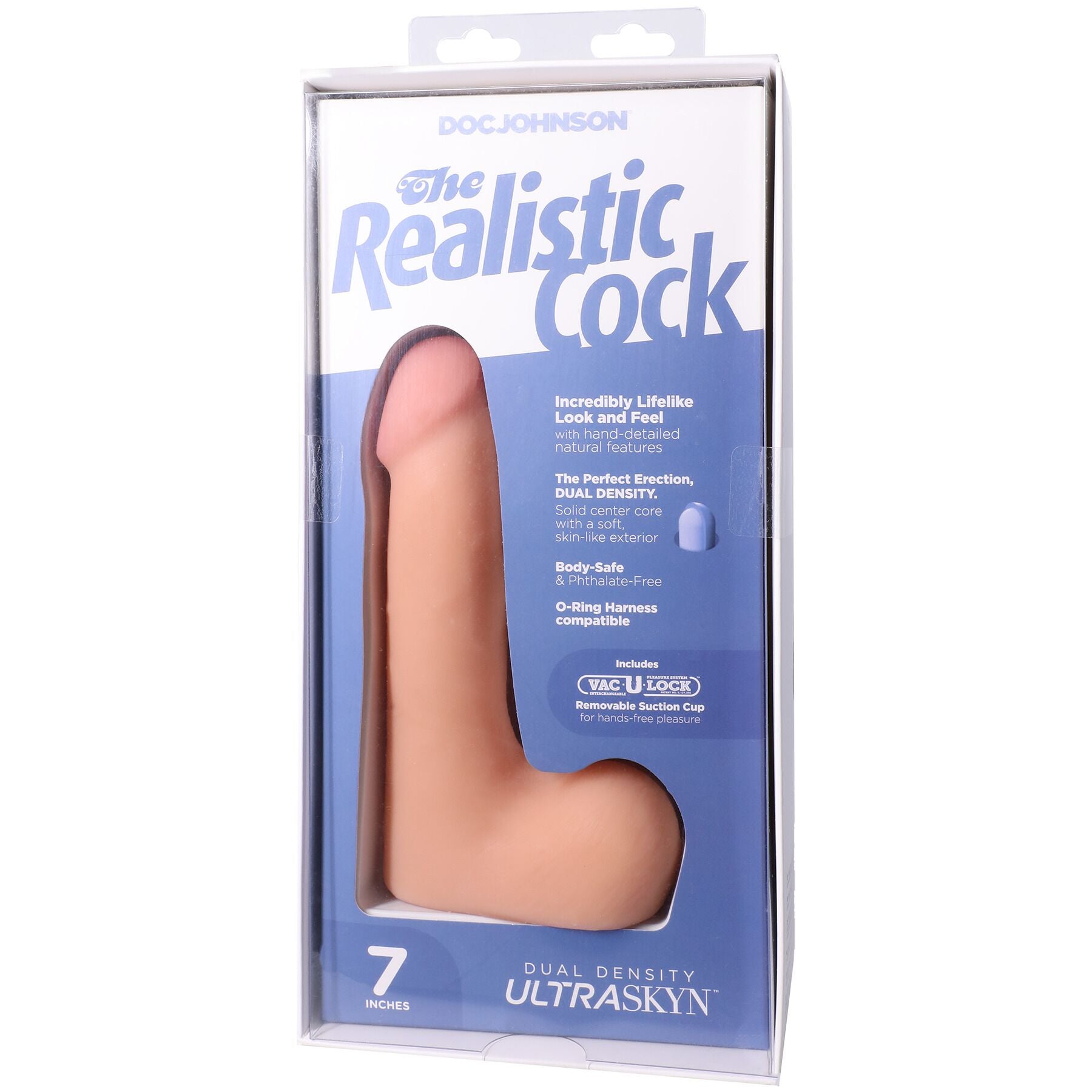 Фаллоимитатор Doc Johnson The Realistic Cock with Balls ULTRASKYN - превью 119