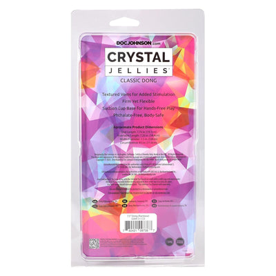 Дилдо Doc Johnson Crystal Jellies Сlassic Dong - фото 12
