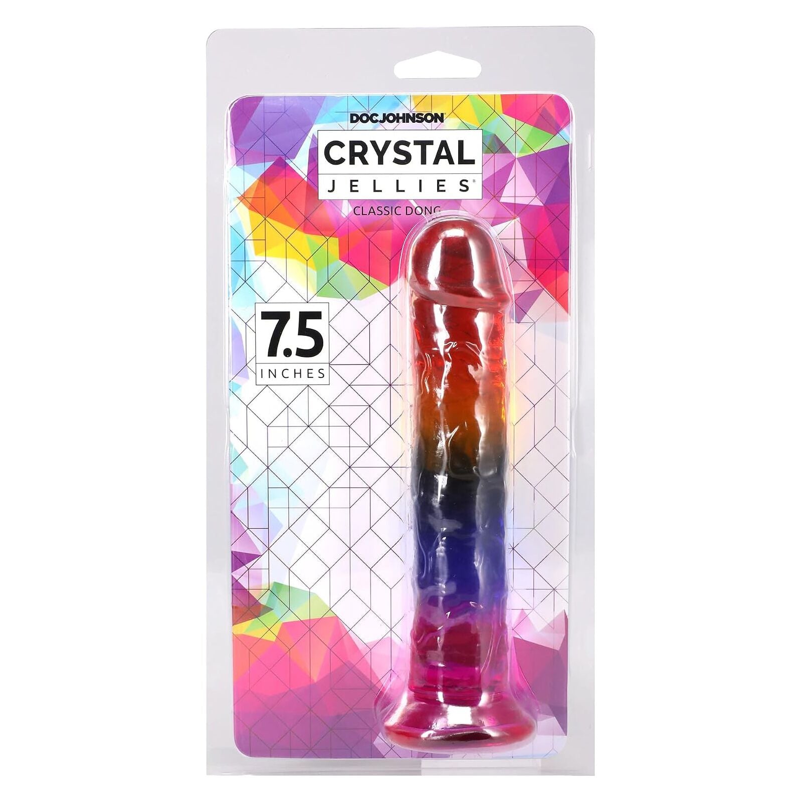 Дилдо Doc Johnson Crystal Jellies Сlassic Dong - превʼю 11