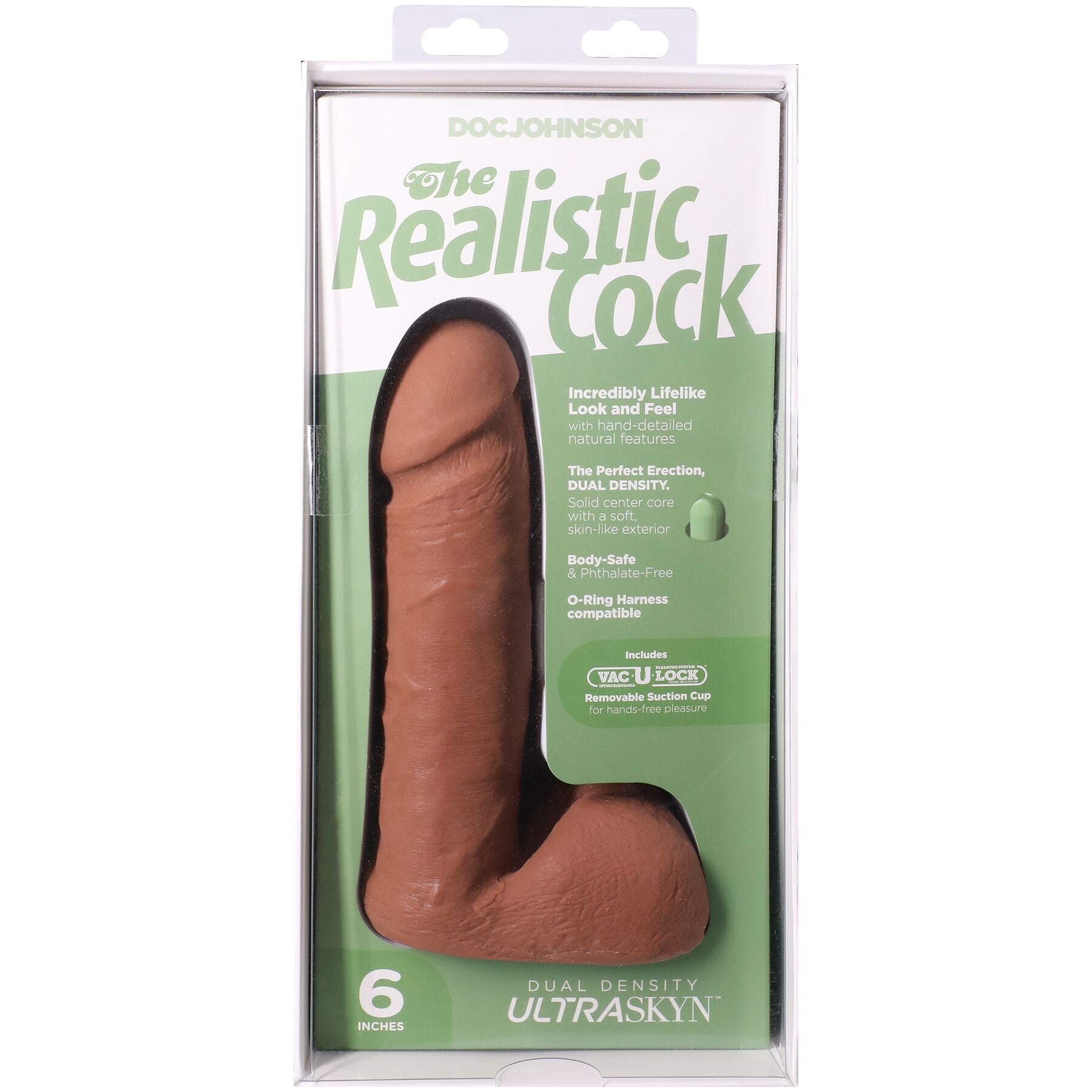 Фаллоимитатор Doc Johnson The Realistic Cock with Balls ULTRASKYN - превью 109