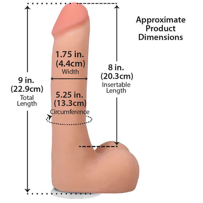 Фаллоимитатор Doc Johnson The Realistic Cock with Balls ULTRASKYN - фото 5