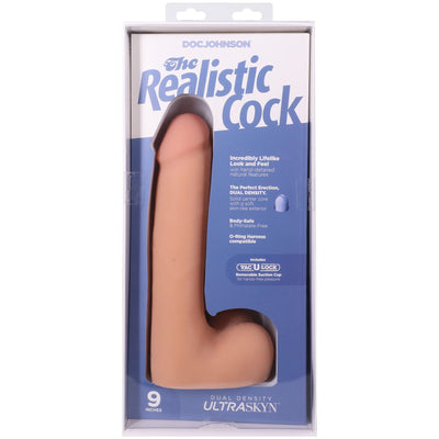 Фаллоимитатор Doc Johnson The Realistic Cock with Balls ULTRASKYN - фото 10