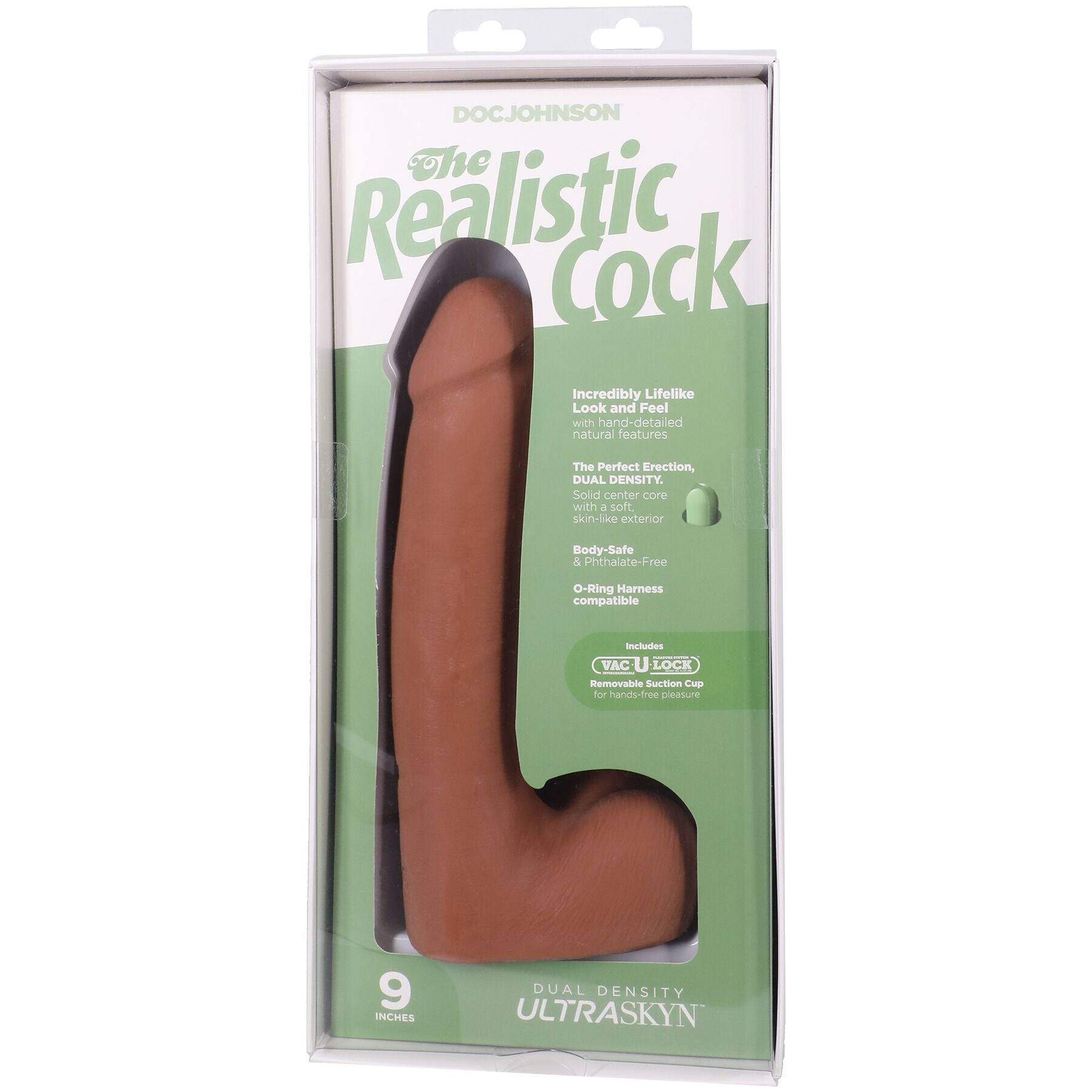 Фаллоимитатор Doc Johnson The Realistic Cock with Balls ULTRASKYN - превью 20