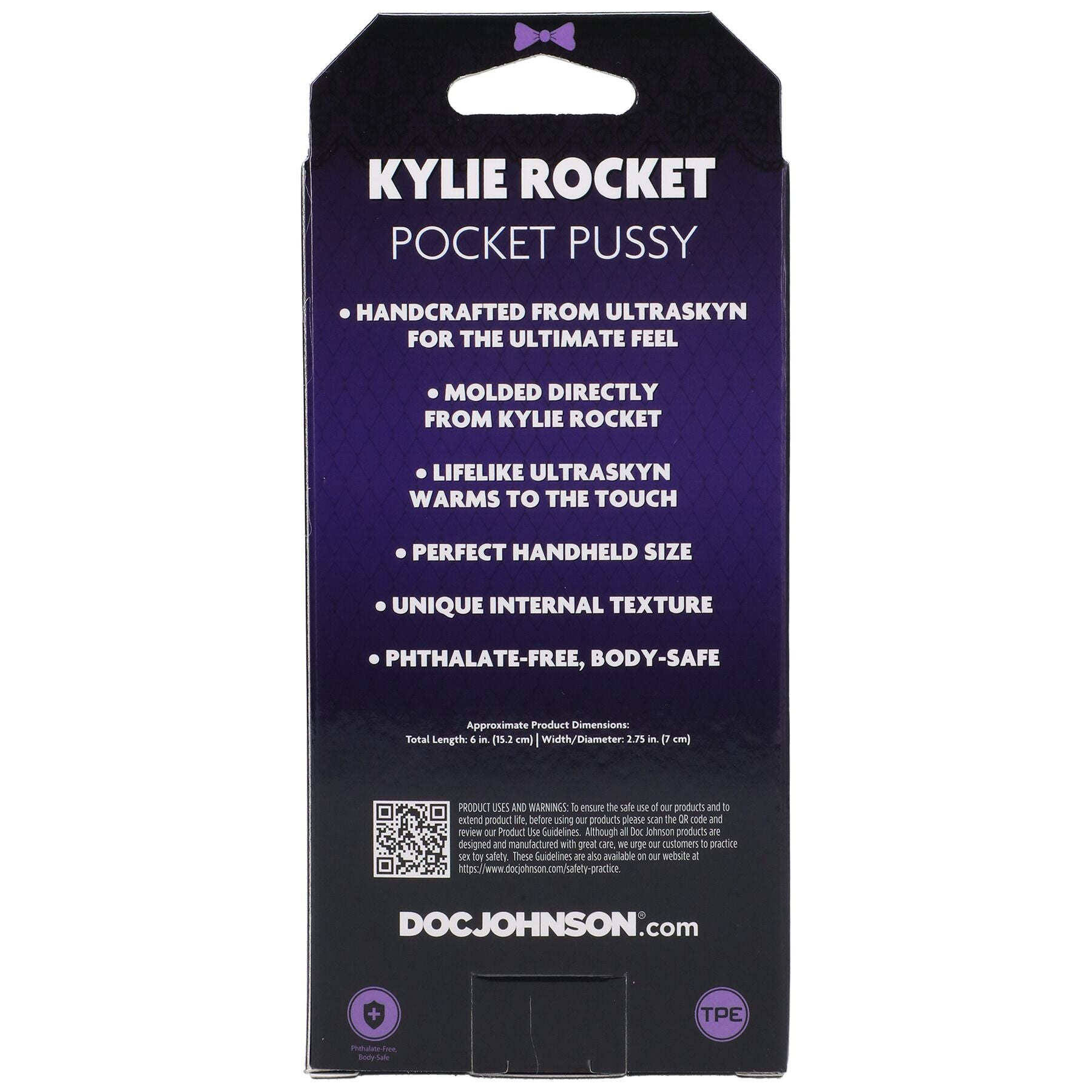 Мастурбатор Doc Johnson Kylie Rocket - превью 7