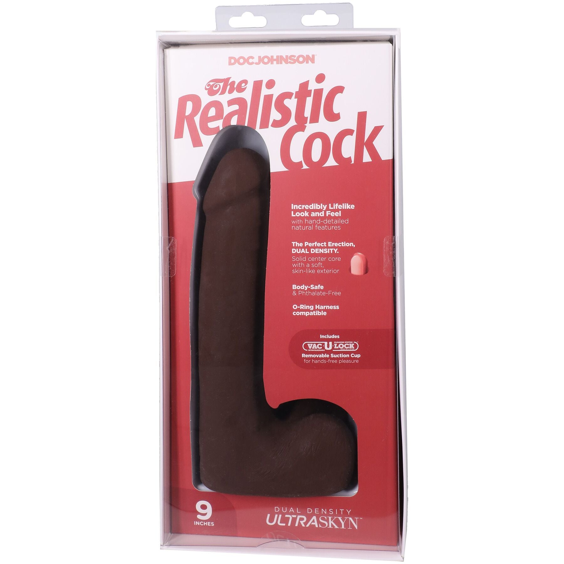 Фаллоимитатор Doc Johnson The Realistic Cock with Balls ULTRASKYN - превью 31