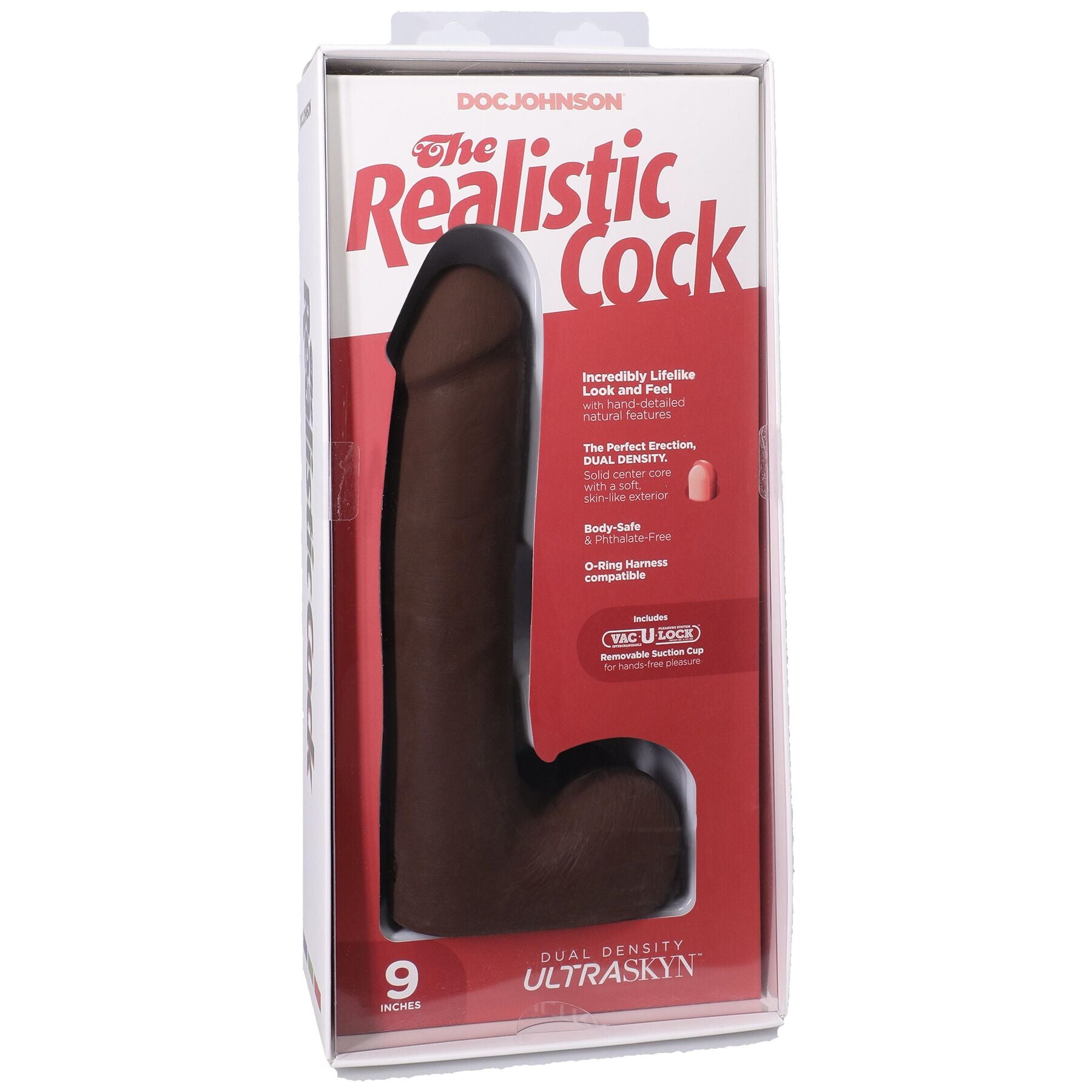 Фаллоимитатор Doc Johnson The Realistic Cock with Balls ULTRASKYN - превью 30