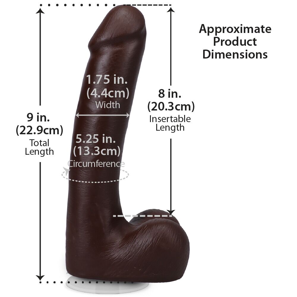 Фаллоимитатор Doc Johnson The Realistic Cock with Balls ULTRASKYN - превью 27