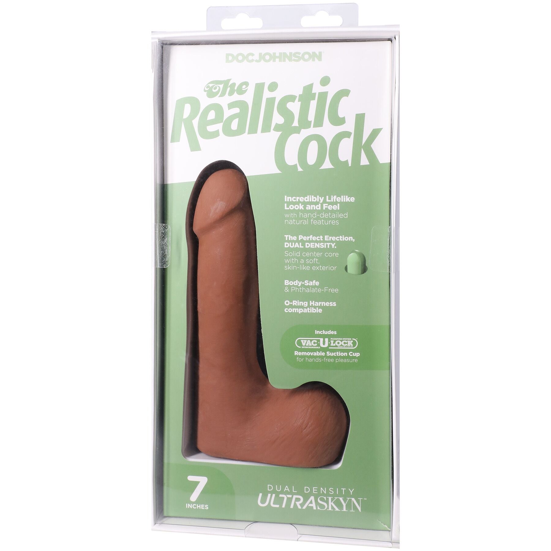 Фаллоимитатор Doc Johnson The Realistic Cock with Balls ULTRASKYN - превью 42