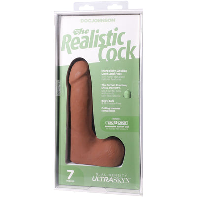 Фаллоимитатор Doc Johnson The Realistic Cock with Balls ULTRASKYN - фото 42