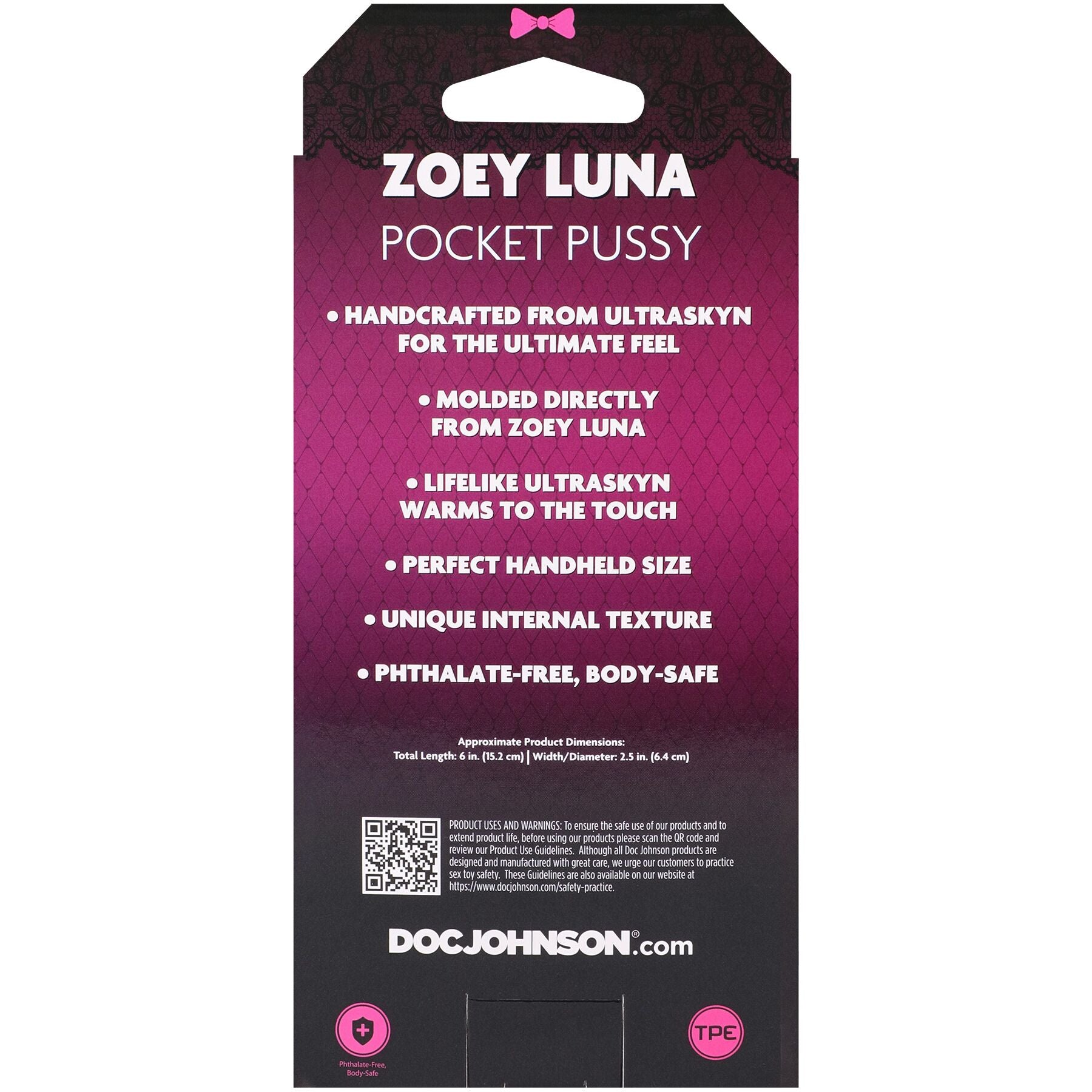 Мастурбатор Doc Johnson Zoey Luna - превʼю 7