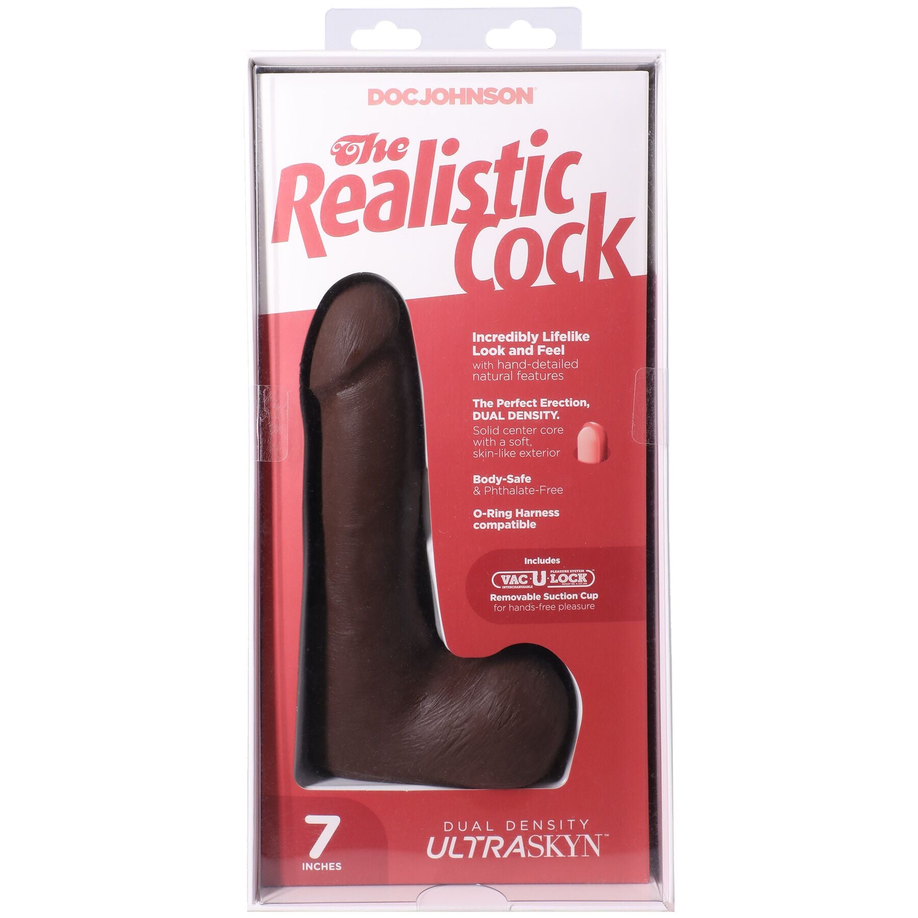 Фаллоимитатор Doc Johnson The Realistic Cock with Balls ULTRASKYN - превью 54
