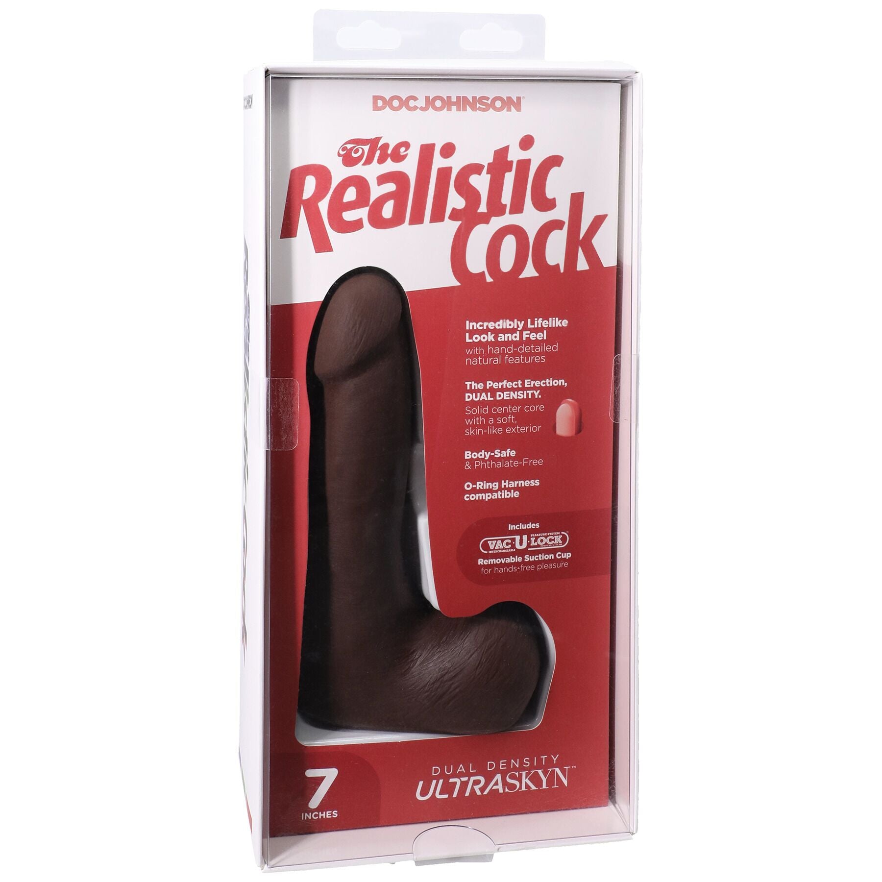 Фаллоимитатор Doc Johnson The Realistic Cock with Balls ULTRASKYN - превью 52