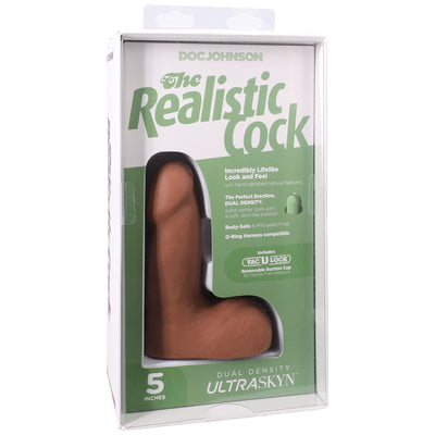 Фаллоимитатор Doc Johnson The Realistic Cock with Balls ULTRASKYN - фото 63