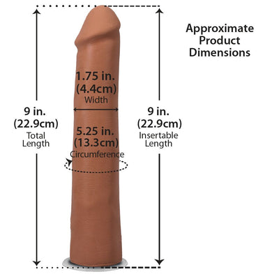 Фалоімітатор Doc Johnson The Realistic Cock ULTRASKYN - фото 5