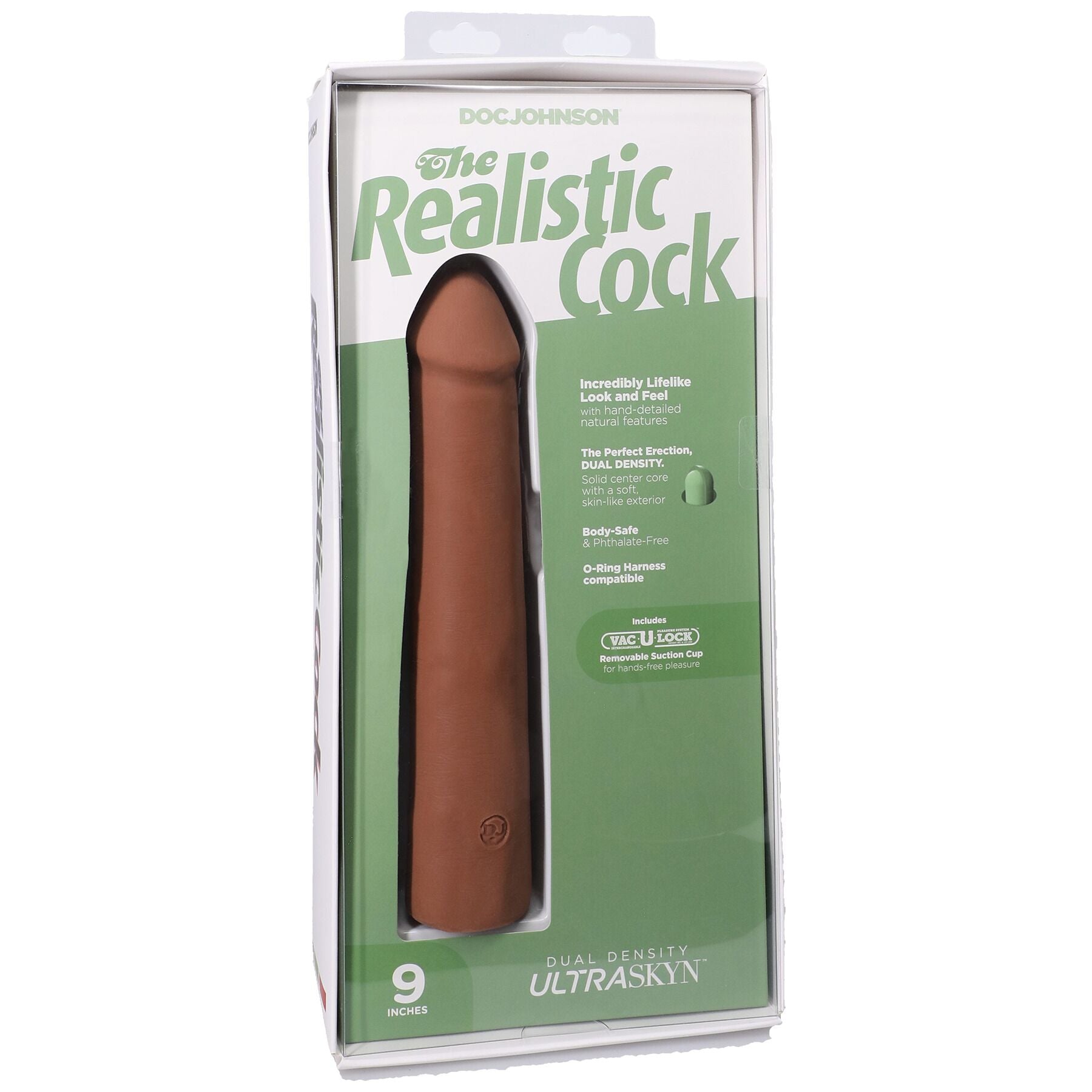 Фалоімітатор Doc Johnson The Realistic Cock ULTRASKYN - превʼю 8