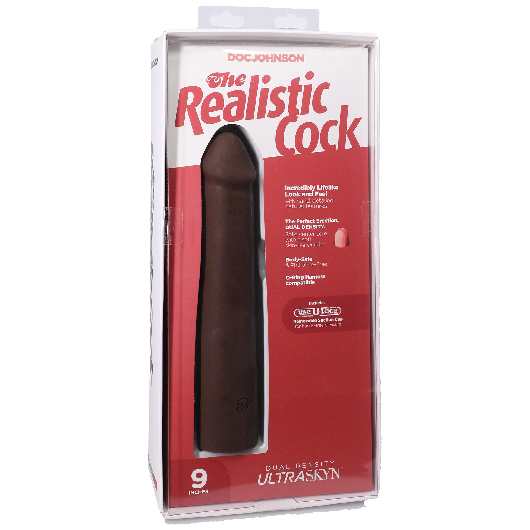 Фалоімітатор Doc Johnson The Realistic Cock ULTRASKYN - превʼю 19