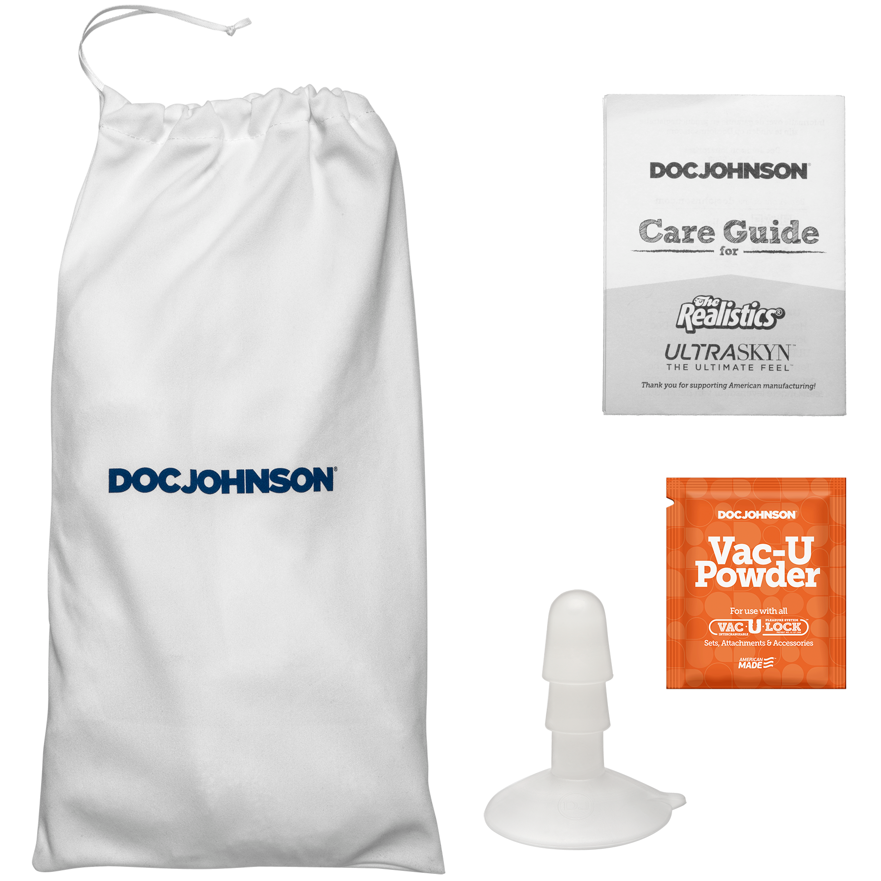 Фалоімітатор Doc Johnson The Realistic Cock ULTRASKYN - превʼю 18