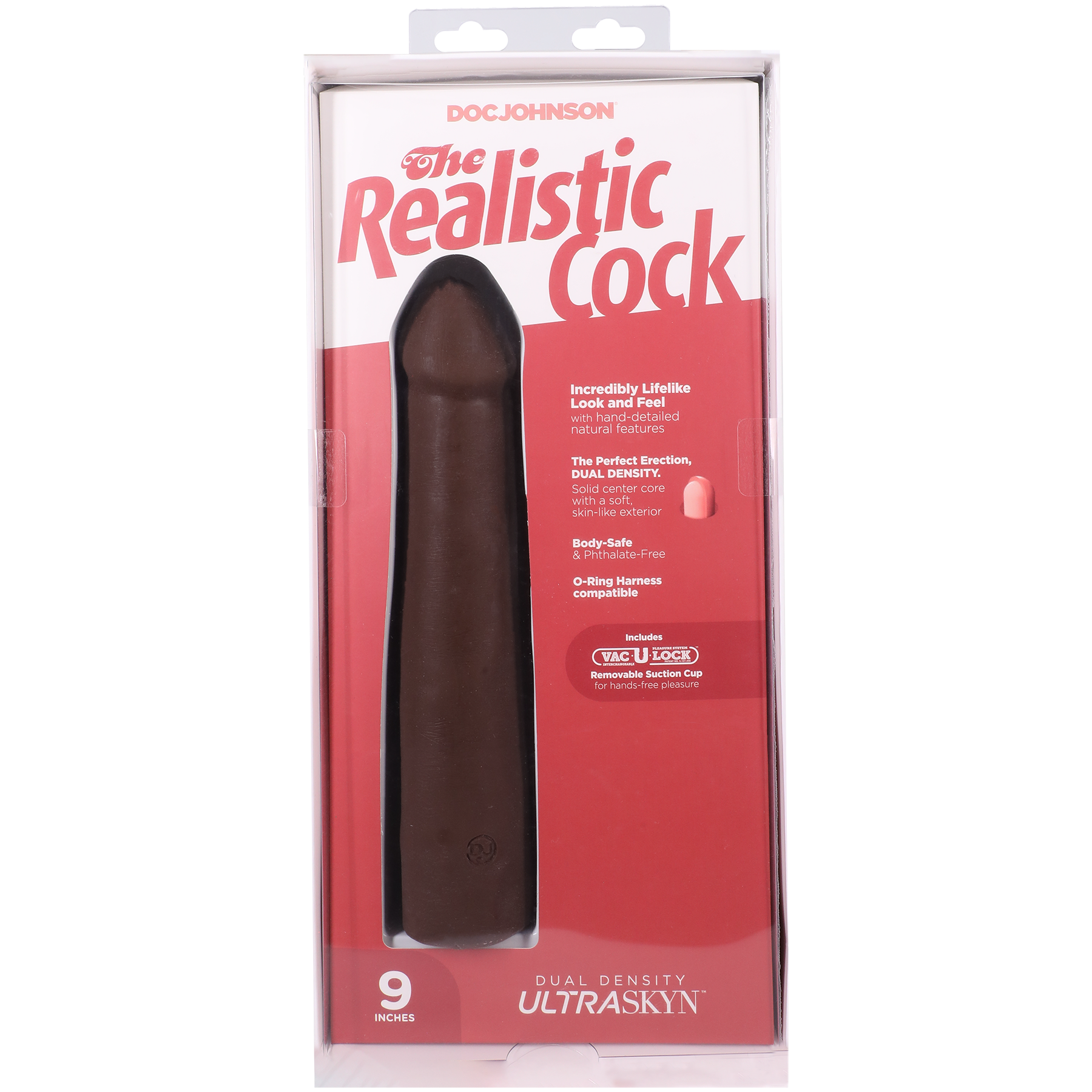 Фалоімітатор Doc Johnson The Realistic Cock ULTRASKYN - превʼю 21