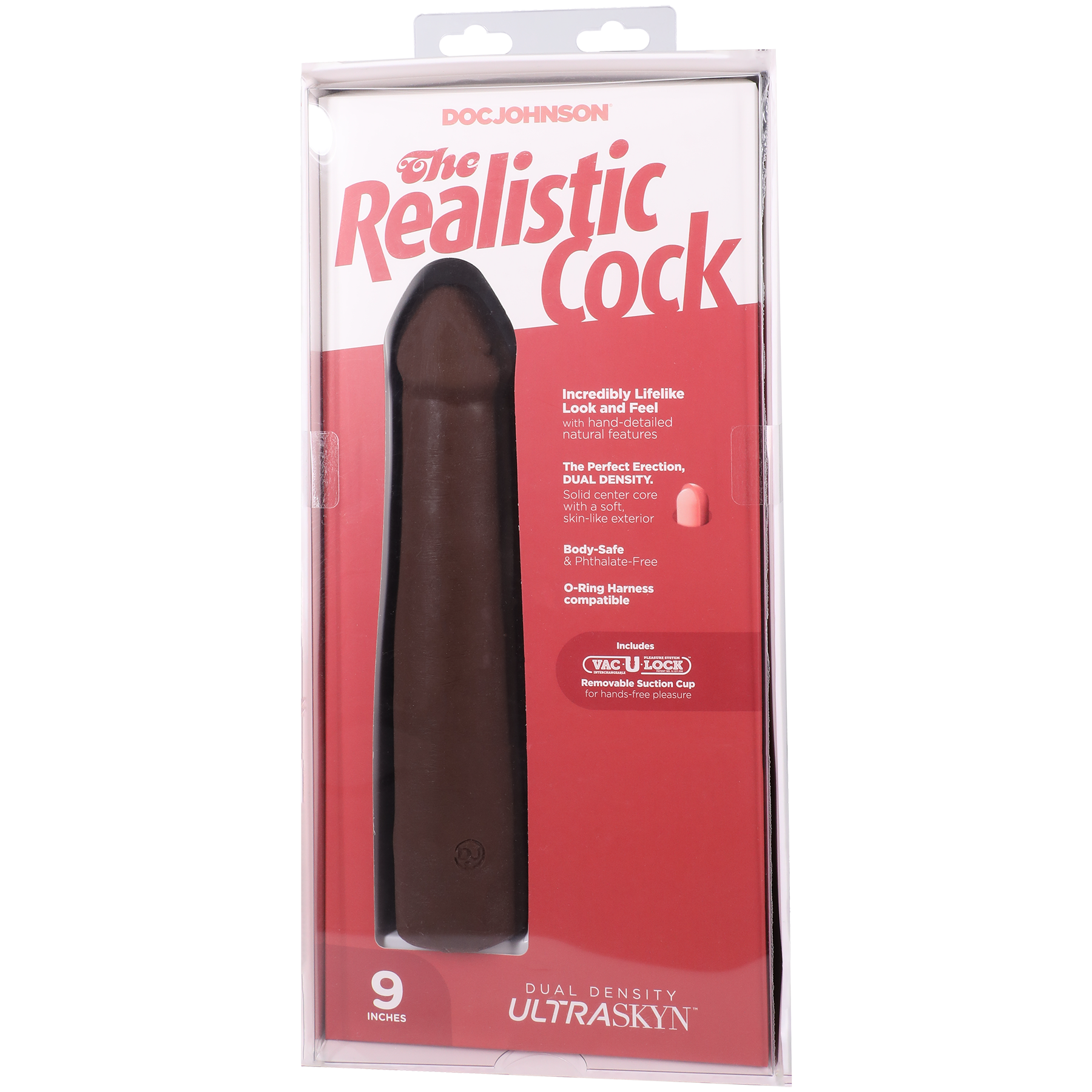Фалоімітатор Doc Johnson The Realistic Cock ULTRASKYN - превʼю 20