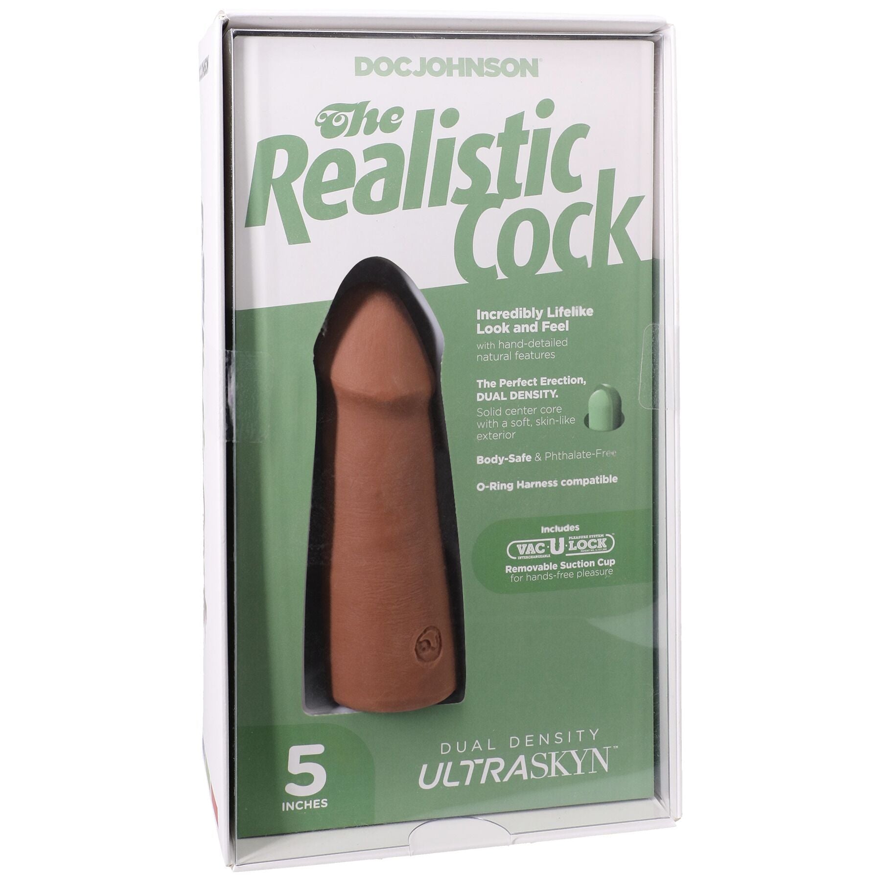 Фалоімітатор Doc Johnson The Realistic Cock ULTRASKYN - превʼю 74