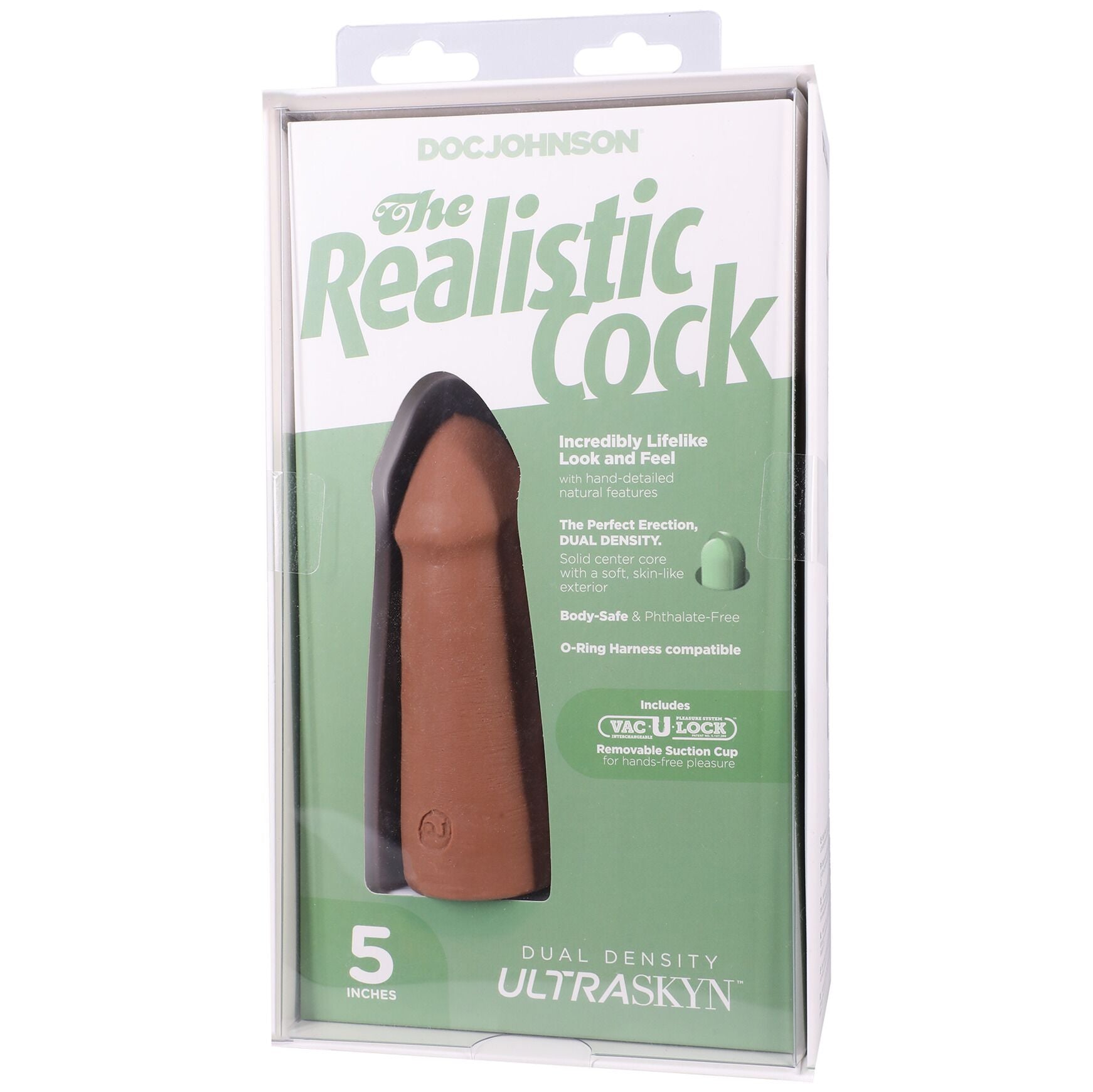 Фалоімітатор Doc Johnson The Realistic Cock ULTRASKYN - превʼю 76